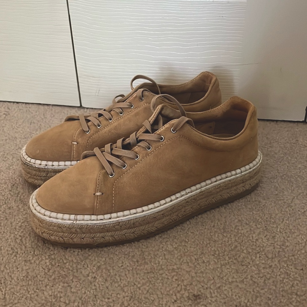 Rag & Bone Kent Espadrille Platform
Shoes in Dune Suede Size 40 EU, 9.5-10 US